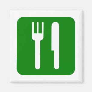 Fork and Knife Magnet