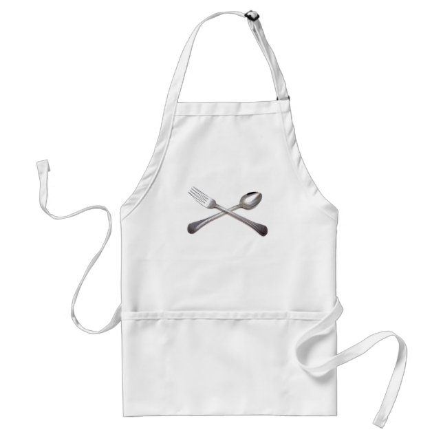 Fork and Spoon Standard Apron (Front)