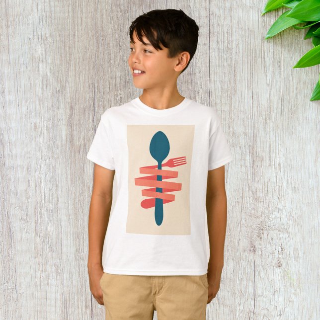 Fork And Spoon T-Shirt (Creator Uploaded)