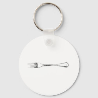 Fork Art Keychain