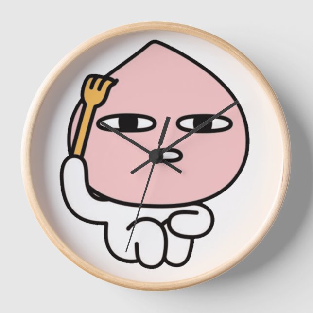Fork head moment clock (Front)