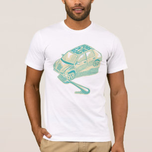 Fork in the road car accident T-Shirt
