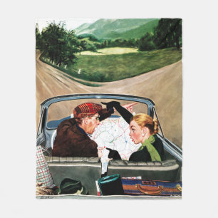 Fork in the Road Fleece Blanket