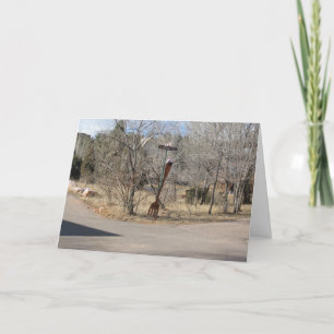 Fork In The Road Greeting Card