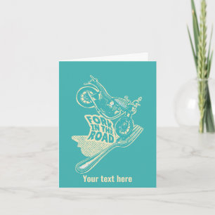 Fork in the road motorcycle crash card
