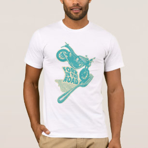 Fork in the road motorcycle crash T-Shirt