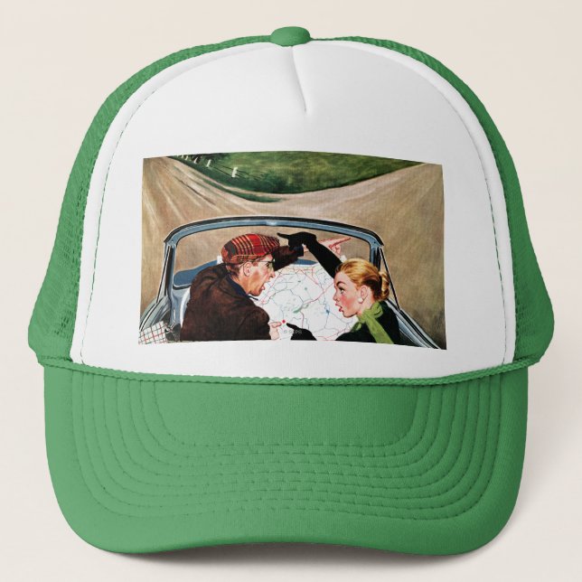 Fork in the Road Trucker Hat (Front)