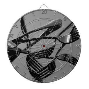 Fork Levitation Dartboard