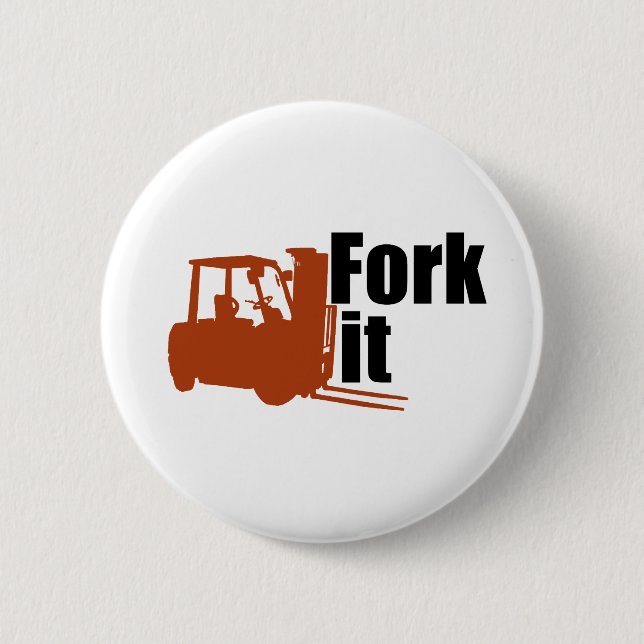 Fork Lift LoL 2 Inch Round Button (Front)