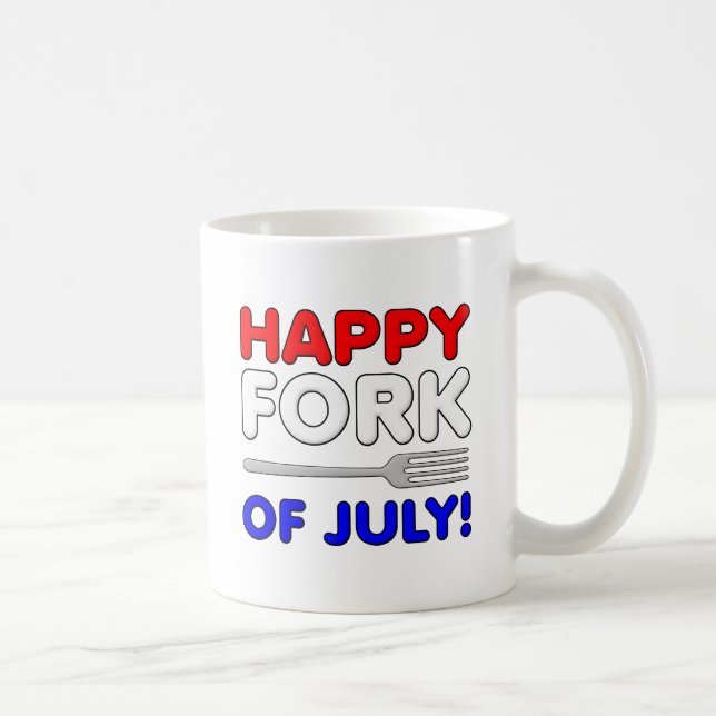 Fork of July Funny Mug (Right)