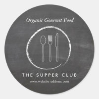 FORK SPOON KNIFE CHALKBOARD Food and Catering
