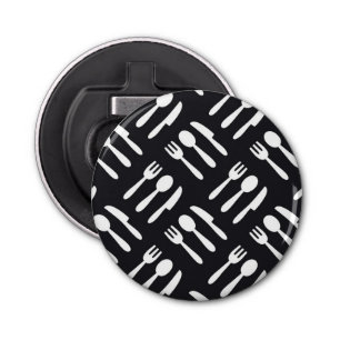 Fork spoon knife pattern bottle opener