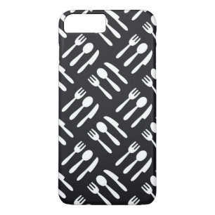 Fork spoon knife pattern Case-Mate iPhone case