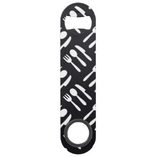 Fork spoon knife pattern speed bottle opener