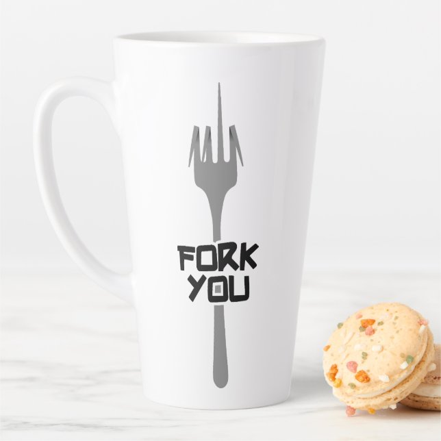 Fork you latte mug (In Situ)