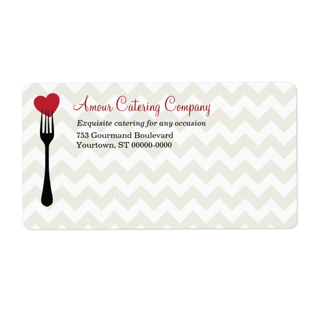 Forked Heart Restaurant/Catering Shipping (Front)