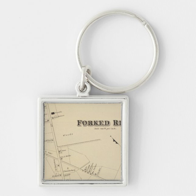 Forked River, New Jersey Keychain (Front)