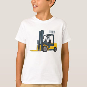 Forklift cartoon illustration  T-Shirt
