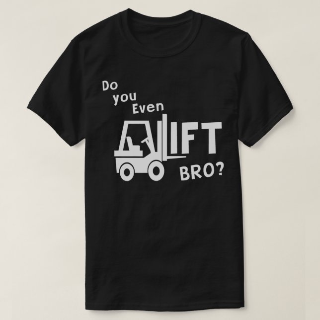 Forklift Driver Funny Premium  T-Shirt (Design Front)