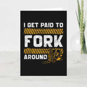 Forklift Driver Gift Card
