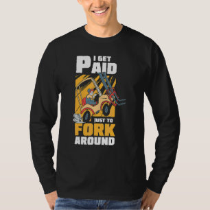 Forklift Driver Logistician Warehouse Worker Wareh T-Shirt