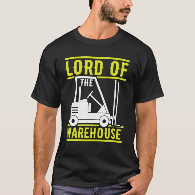 Forklift driver operator  design T-Shirt (Front)