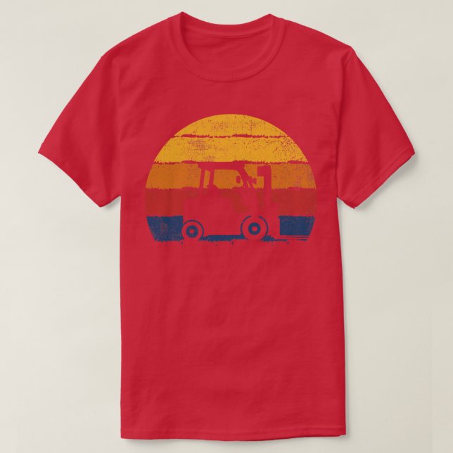 Forklift Forklift Driver T-Shirt (Design Front)