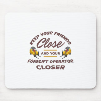 Forklift Friends Mouse Pad