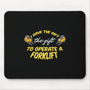 Forklift Gift Mouse Pad