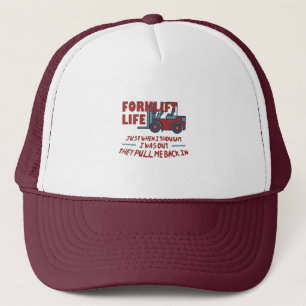 Forklift Life Trucker Hat
