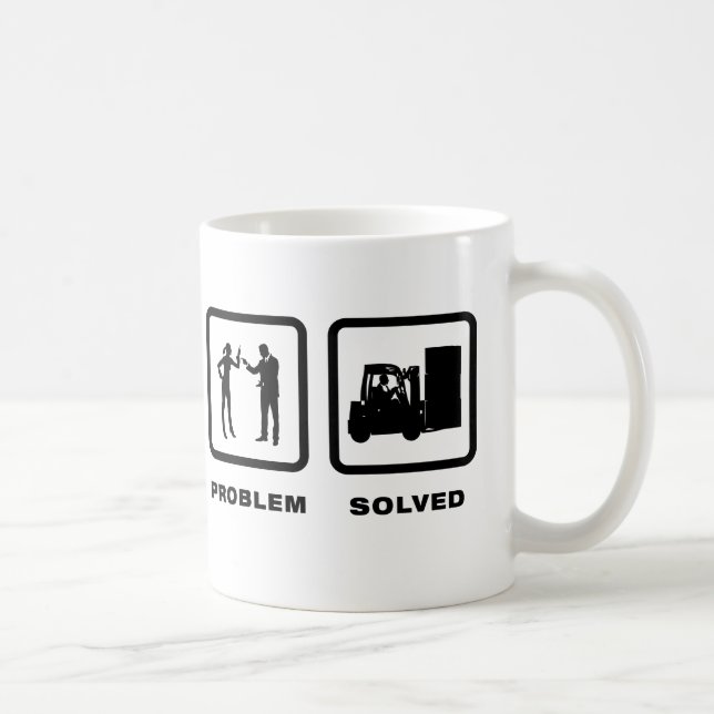 Forklift Operator Coffee Mug (Right)