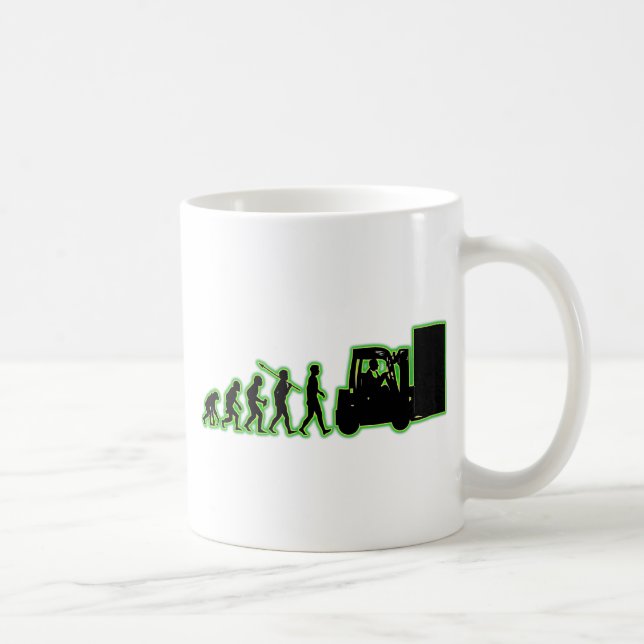 Forklift Operator Coffee Mug (Right)