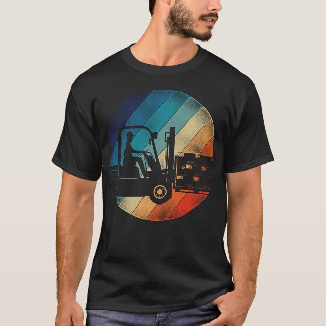 Forklift Operator Forklift Driver Forklift T-Shirt (Front)