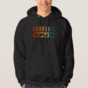Forklift Operator Forklift Quote Driver Worker Hoodie