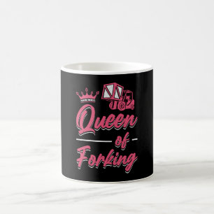 Forklift Operator Queen Of Forking Forklift Driver Coffee Mug