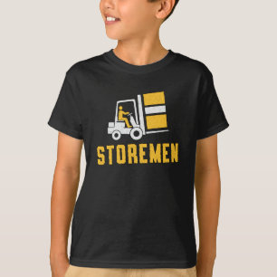 Forklift Operator Storemen Truck Forklift Driver T-Shirt