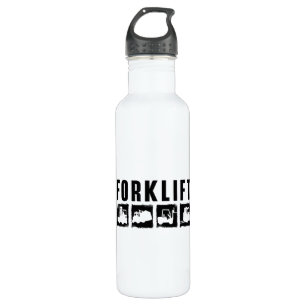 Forklift Quote Forklift Operator Driver Worker 710 Ml Water Bottle