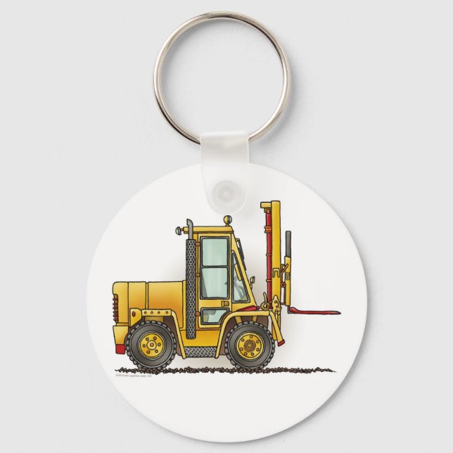 Forklift Truck Key Chain (Front)