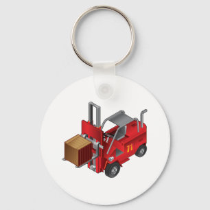 Forklift Truck Keychain