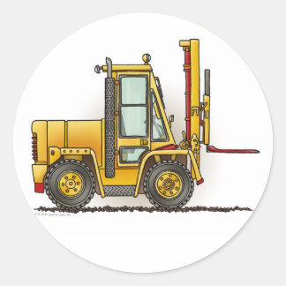 Forklift Truck Kids Sticker