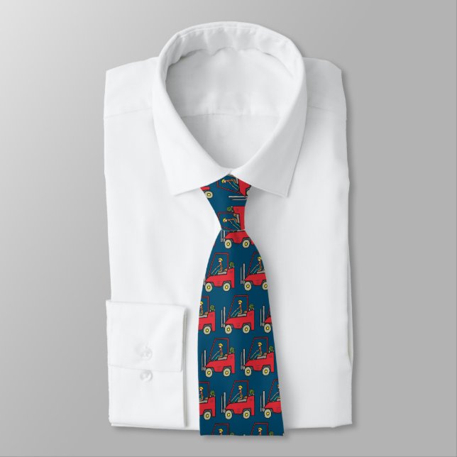 Forklift Truck Tie (Tied)