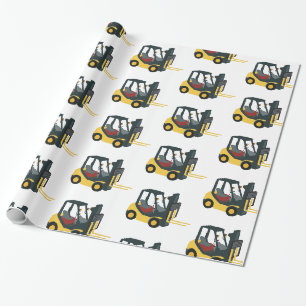 Forklift Truck Wrapping Paper