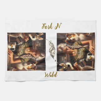 ForknWild Kitchen Towl  Towel