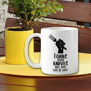 Forks over Knives, Vegan Activism  Coffee Mug