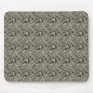 Forks & Spoons Mouse Pad