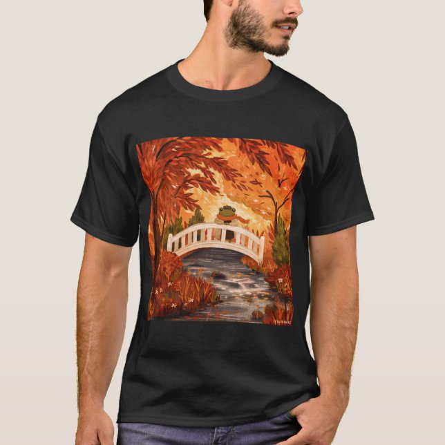 Forlorn Grenouille en T-shirt actif à l'automne (Devant)