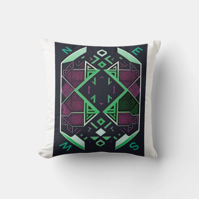 Form-21 Throw Pillow (Front)
