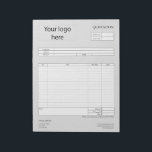 Form Business Quotation, Invoice or Sales Receipt  Notepad<br><div class="desc">Form Business Quotation,  Invoice or Sales Receipt Order Form</div>