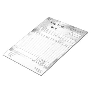 Form Business Quotation, Invoice or Sales Receipt  Notepad