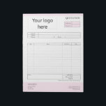 Form Business Quotation, Invoice or Sales Receipt  Notepad<br><div class="desc">Form Business Quotation,  Invoice or Sales Receipt Order Form</div>